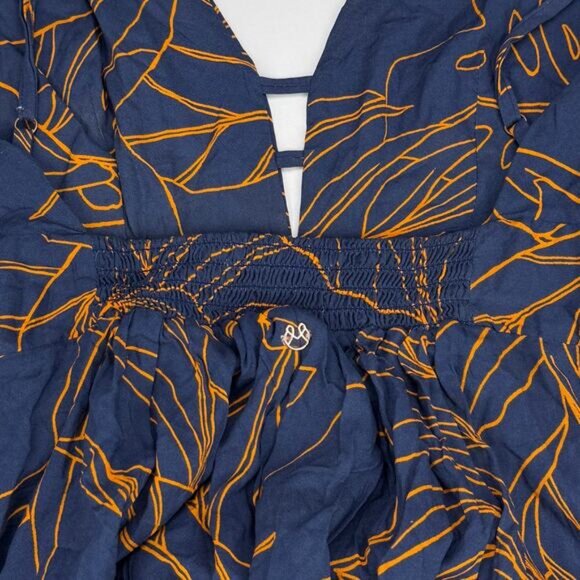 MAAJI Floral Ruffled Maxi Dress Size Small - Picture 6 of 6